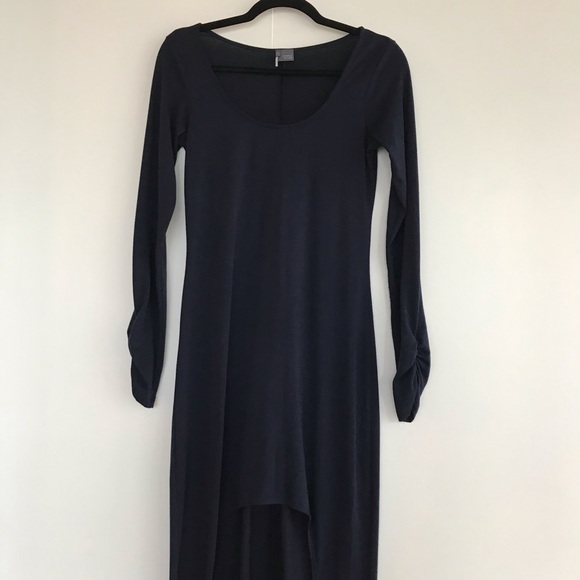 URBAN OUTFITTERS | HIGH-LOW LONG SLEEVE DRESS - Picture 2 of 6